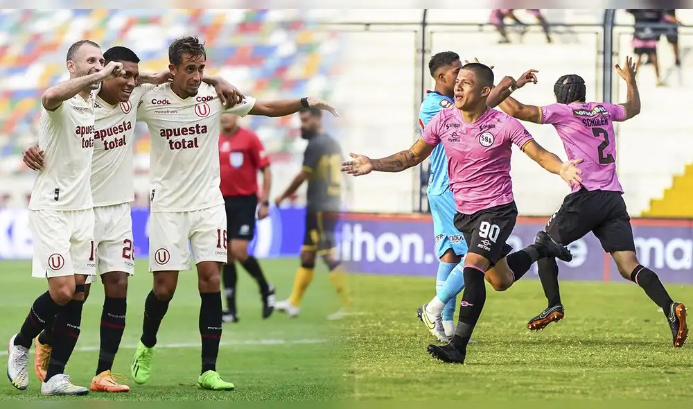Universitario y Sport Boys suman 25 y 8 puntos respectivamente. Foto: Composición-LR/Liga 1