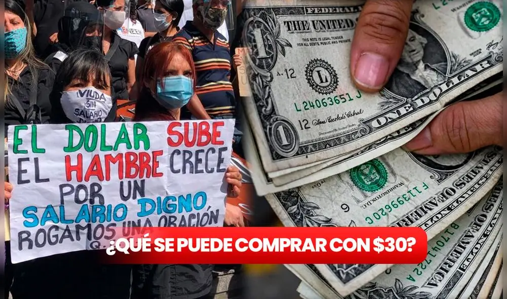 Se cree que el nuevo sueldo mínimo en Venezuela será de 30 dólares. Foto: composición LR/ Voz de América/ Equilibrium CenDE