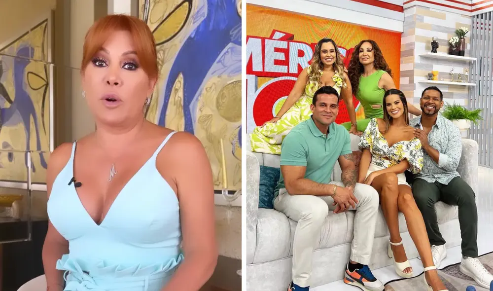 Magaly Medina no considera buen jale a Valeria Piazza en "América hoy". Foto: composición LR/Instagram - Video: ATV