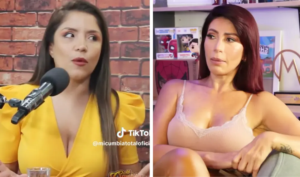 Milena Zárate habría fingido estar triste para las cámaras de América TV. Foto: composición LR/YouTube - Video: YouTube Milena Zárate habría fingido estar triste para las cámaras de América TV. Foto: composición LR/YouTube - Video: YouTube