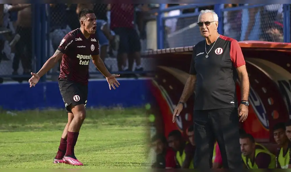 Valera regresó a Universitario a principios de 2023 tras un paso por Al Fateh. Foto: Composición-LR/Liga 1/Liga1 Valera regresó a Universitario a principios de 2023 tras un paso por Al Fateh. Foto: Composición-LR/Liga 1/Liga1
