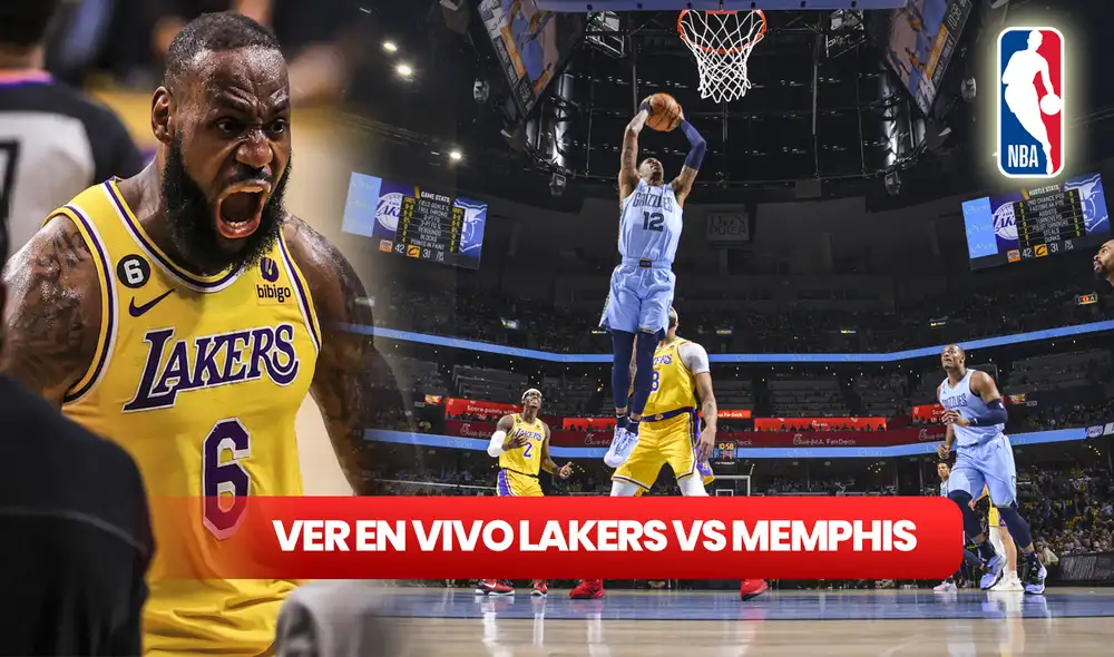 ¿Aún no sabes cómo ver EN VIVO Lakers vs. Memphis HOY? El equipo de Los Angeles y los Grizzlies chocan para definir al próximo clasificado a la semifinales, en los PlayOffs de la NBA 2023. Foto: composición LR/Lakers/Grizzlies