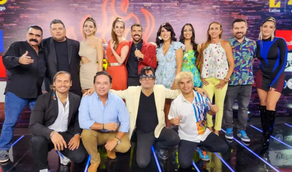 El programa junta a 12 figuras públicas entre actores, actrices, conductores y cantantes para mostrar sus habilidades culinarias. Foto: Latina Televisión El programa junta a 12 figuras públicas entre actores, actrices, conductores y cantantes para mostrar sus habilidades culinarias. Foto: Latina Televisión