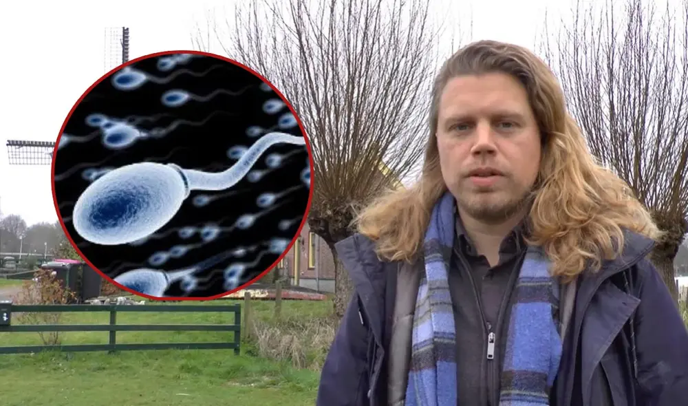 Jonathan M. no podrá seguir donando su esperma. Foto: composición LR/The Thelegraph/20Minutos Jonathan M. no podrá seguir donando su esperma. Foto: composición LR/The Thelegraph/20Minutos