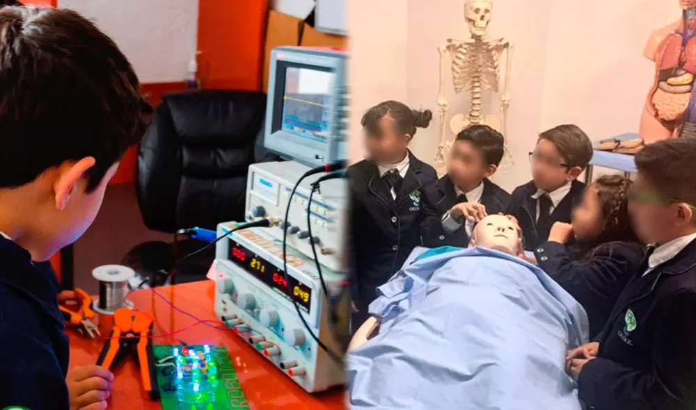 “Ay, ya estoy con los míos. Sí siento diferencia, me siento mejor y me comunico mejor”, expresó una estudiante. Foto: composición LR/BBC/CEDAT “Ay, ya estoy con los míos. Sí siento diferencia, me siento mejor y me comunico mejor”, expresó una estudiante. Foto: composición LR/BBC/CEDAT