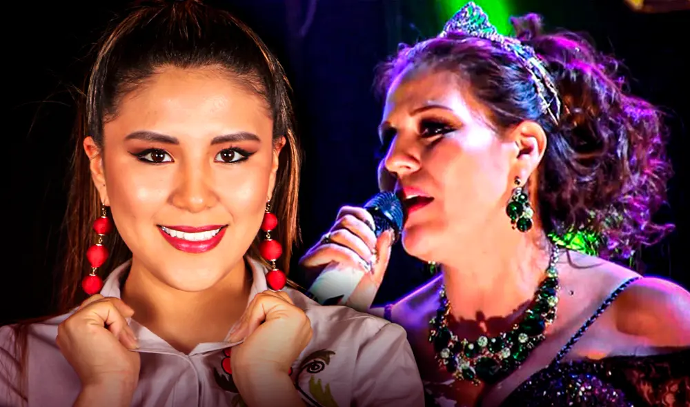 Killay expresa su admiración por Dina Paucar, pero espera trazar su propio camino. Foto: composición de Gerson Cardoso/ @killay/Instagram