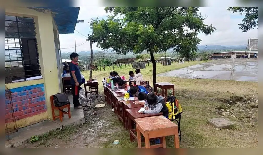 Los estudiantes exponen su integridad por falta de apoyo. Foto: La Voz de Piura