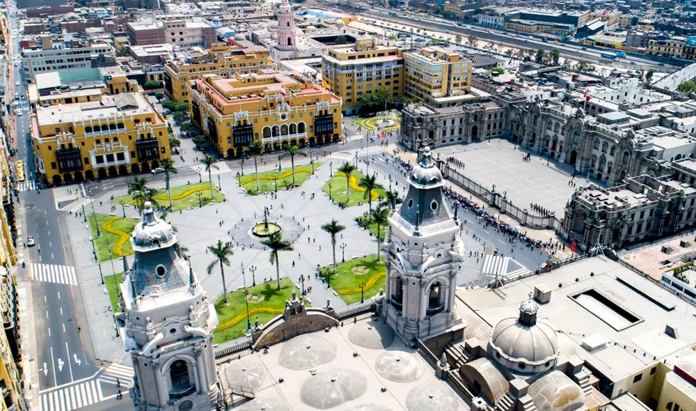 ¿De qué depende de que se llama plaza mayor o de armas? Estas son las características y cómo han evolucionado. Foto: Andina
