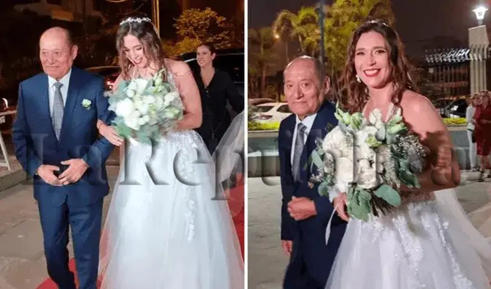 Verónica Linares se casó con su pareja Alfredo Rivero. Foto: composición de Fabrizio Oviedo/María Pía Ponce / URPI-LR Verónica Linares se casó con su pareja Alfredo Rivero. Foto: composición de Fabrizio Oviedo/María Pía Ponce / URPI-LR