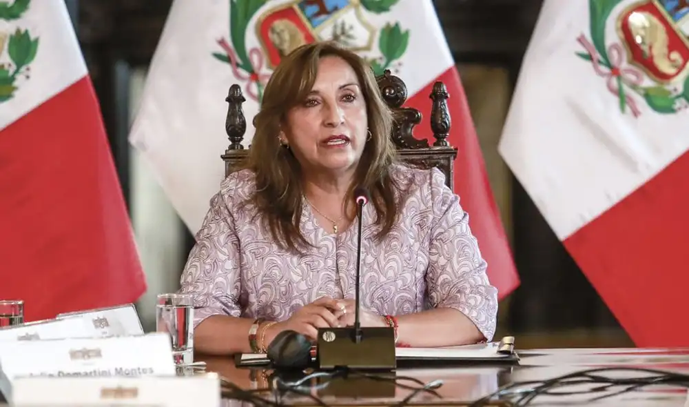 Dina Boluarte culpó a los migrantes por el aumento de aumento de la delincuencia
