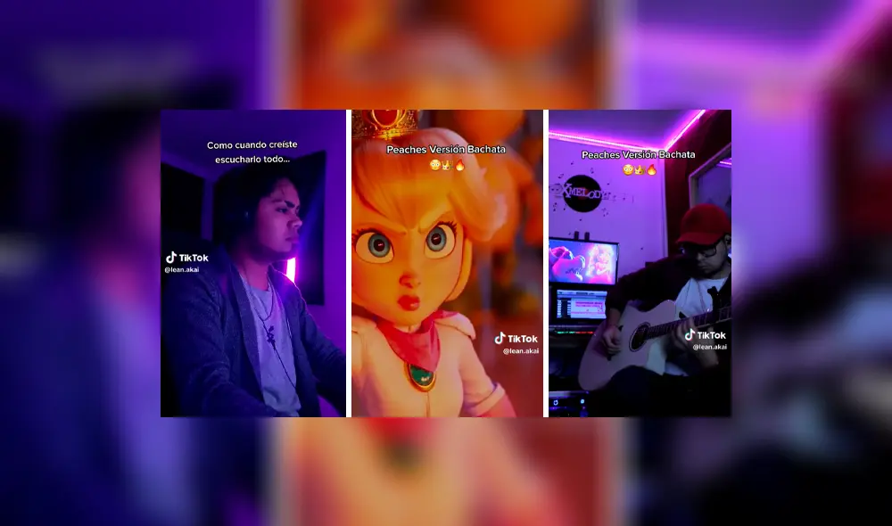 La versión bachata del tema musical ya tiene 2,8 millones de visualizaciones. Foto: composición LOL/TikTok