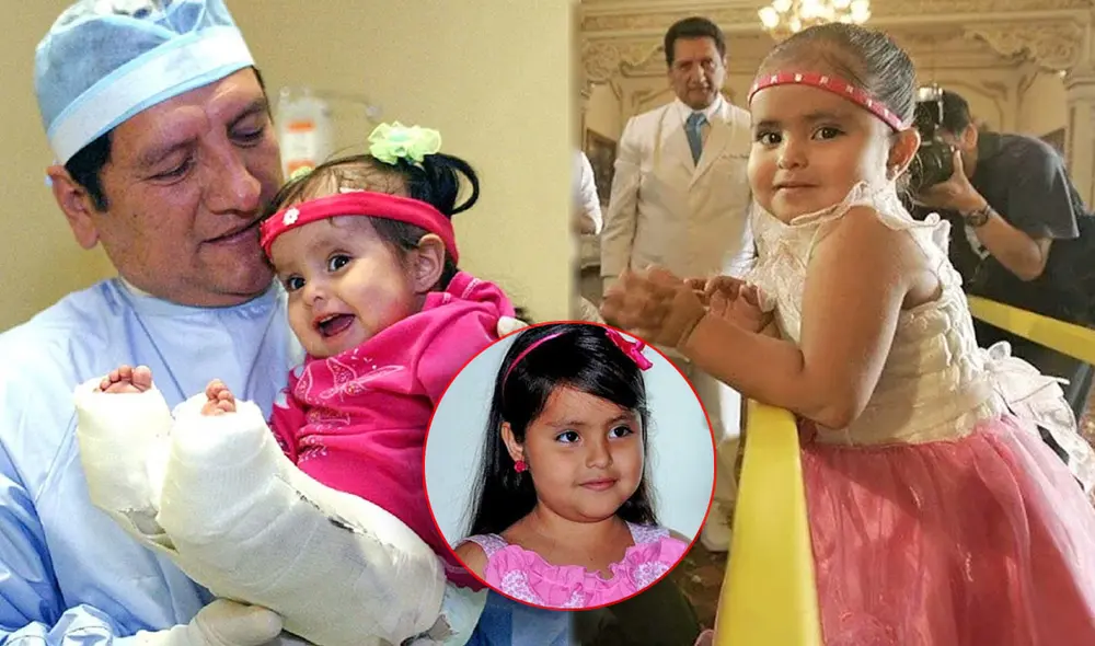 Milagros Cerrón fue la primera y única sobreviviente en Perú de la sirenomelia. Foto: composición LR/Andina/AFP