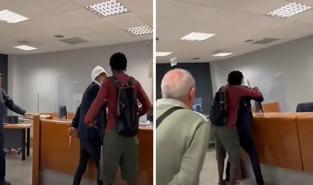 El fallido robo se ha viralizado a través de las redes sociales. Foto: composición LR/captura El País - Video: