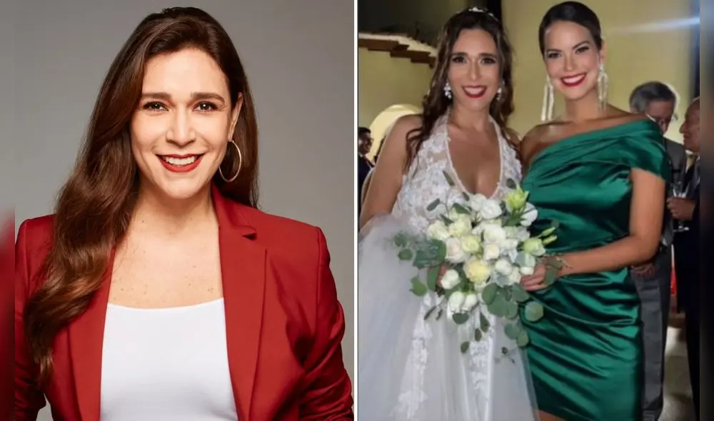 Verónica Linares: su vestido de novia llamó la atención en su boda | Foto: composición LR/Facebook/Instagram