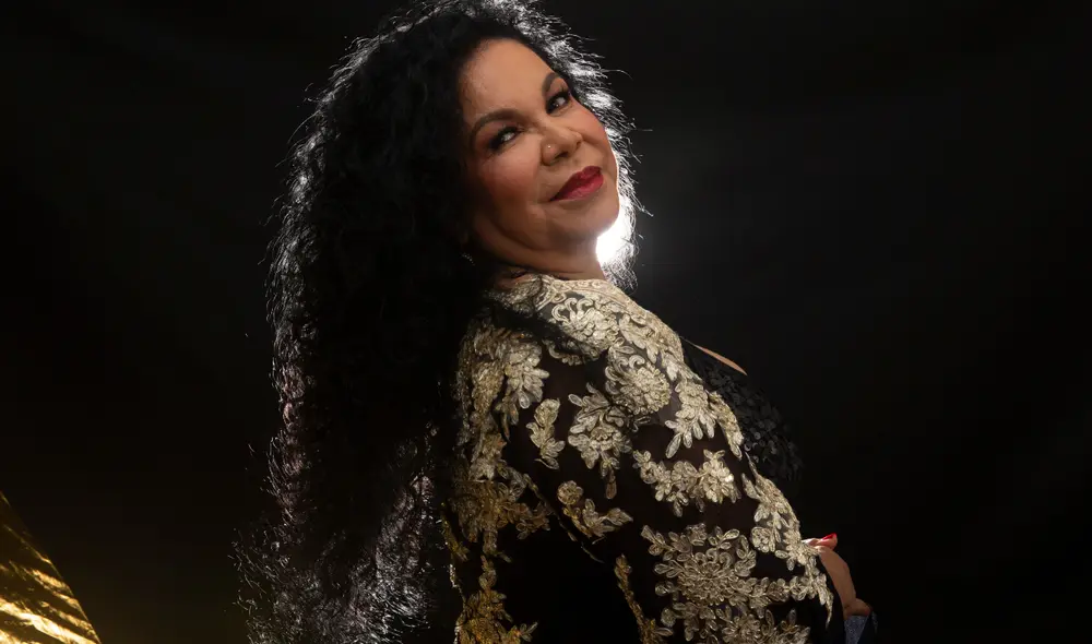 "¿Qué me falta hacer? Me falta cantar más, me faltan más escenarios, no pierdo la ilusión, me siento como una primeriza". Foto: Evelyn Merino Reyna