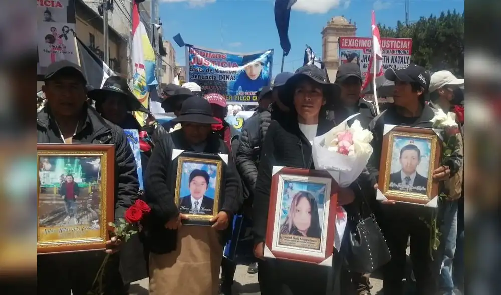Deudos. Familias que perdieron a los suyos en protestas esperan se sancione a responsables de matanza. Foto: La República.