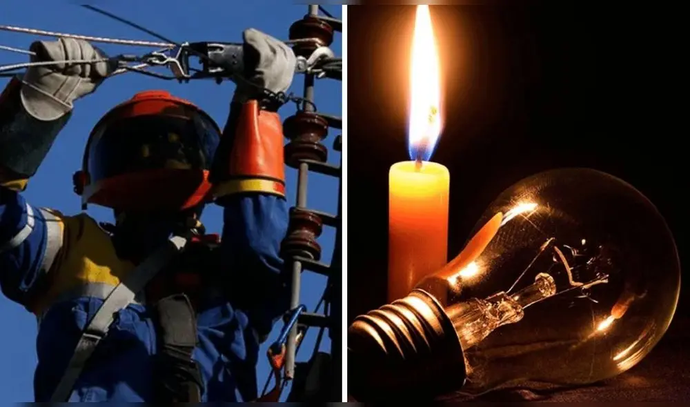 Luz del Sur indicó que los cortes de luz estaban relacionados a fallas en el Sistema Eléctrico Interconectado Nacional (Sein) . Foto: composición LR / difusión / difusión