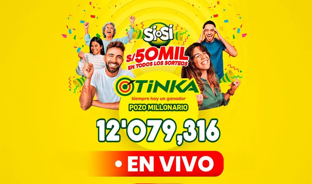 Revisa todos los detalles del sorteo de La Tinka del domingo 30 de abril. Foto: composición LR/ Tinka Revisa todos los detalles del sorteo de La Tinka del domingo 30 de abril. Foto: composición LR/ Tinka