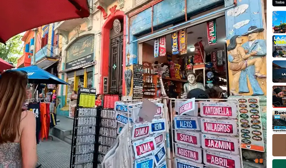 Ciudadanos de distintos países llegan a Argentina para aprovechar los bajos precios. Foto: captura YouTube/Carryoneros