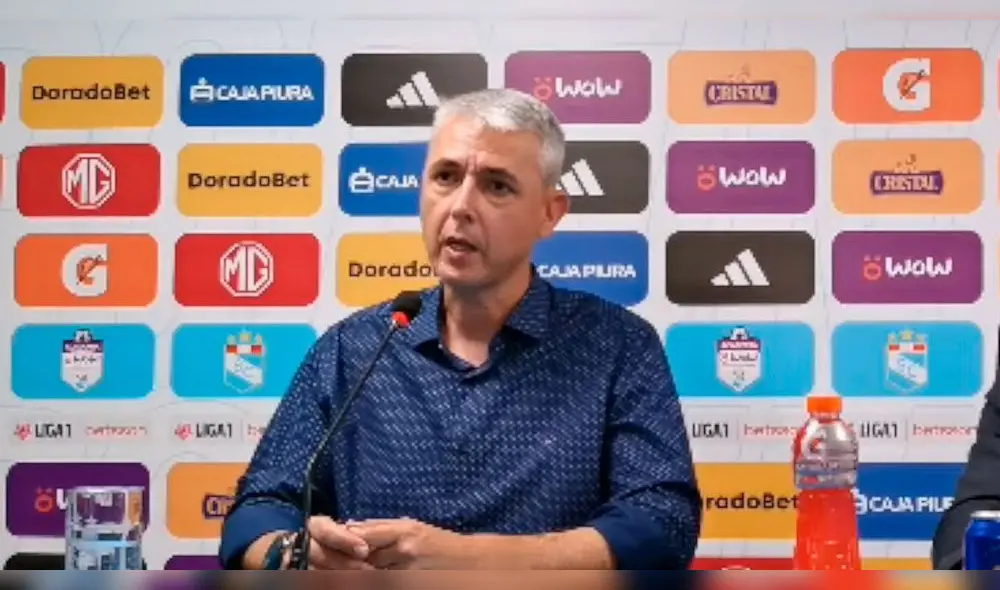 Tiago Nunes llegó a Cristal para la temporada 2023. Foto: captura de Cristal TV