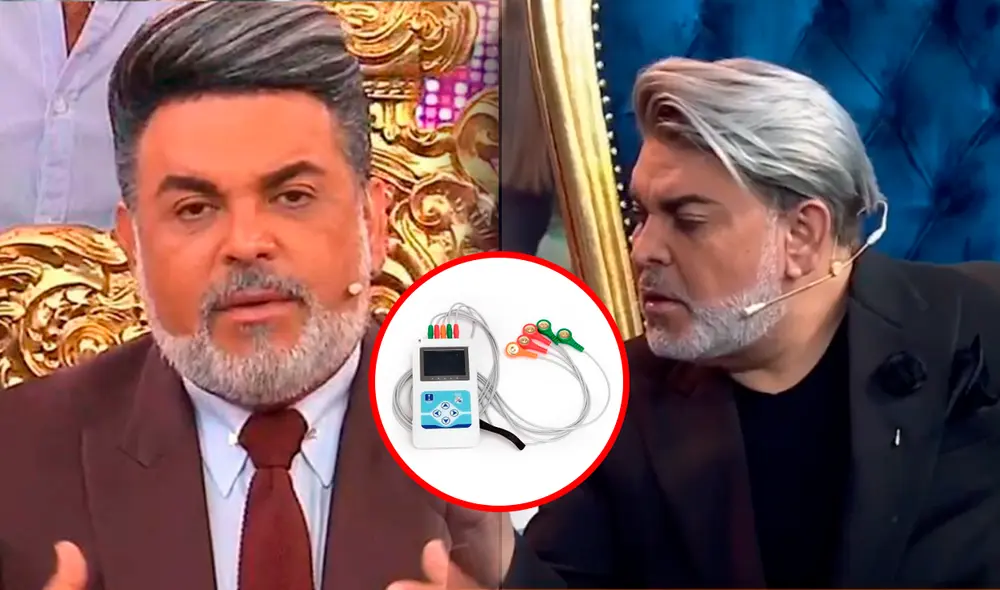 Andrés Hurtado sufre de problemas cardíacos. Foto: composición LR/captura de Panamericana TV/difusión