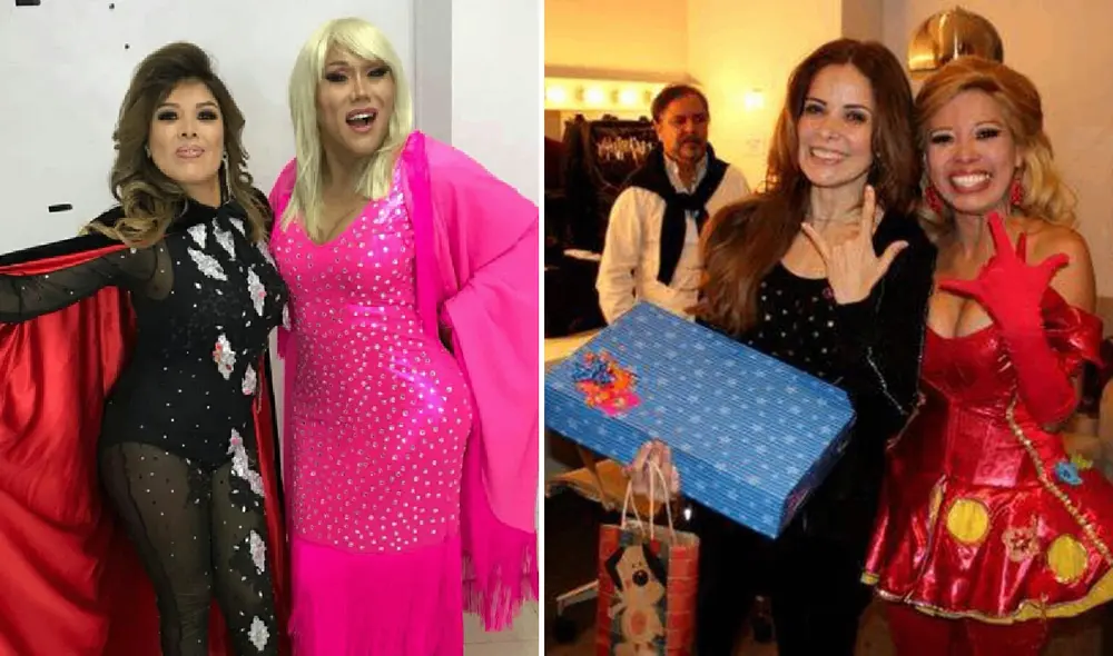 Leonor Vargas es la imitadora peruana de Gloria Trevi. Foto: composición LR/IG de Leo Vargas