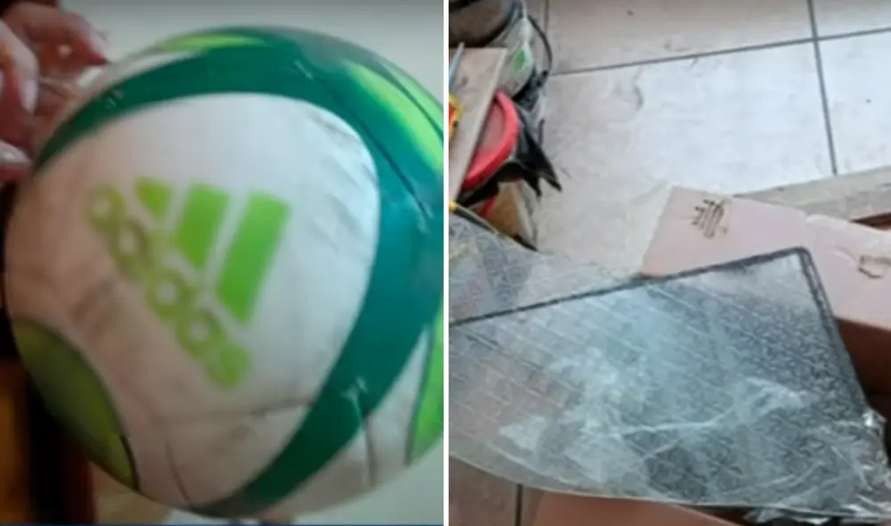 Dueña de vivienda asegura que pelotazos que salen del estadio municipal de Santa Anita el rompen sus ventanas. Foto: composición La República/captura Panamericana | Video | Panamericana Dueña de vivienda asegura que pelotazos que salen del estadio municipal de Santa Anita el rompen sus ventanas. Foto: composición La República/captura Panamericana | Video | Panamericana