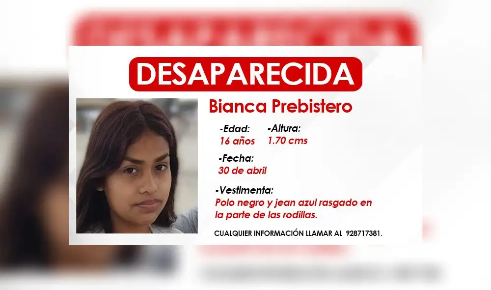 Búsqueda. Familiares de Bianca Prebistero temen que el ciudadano Henrri Cortez la haya sometido a cualquier tipo de de delito. Foto: composición La República