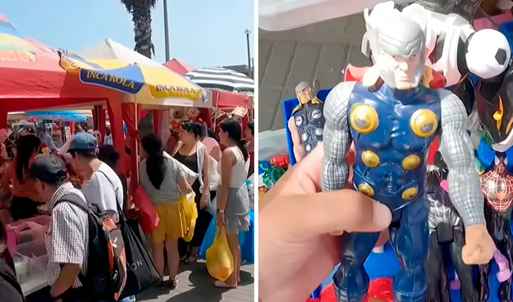 En la cachina de Miraflores, se puede encontrar ropa, juguetes y accesorios para videojuegos. Foto: composición LR/Marko TK