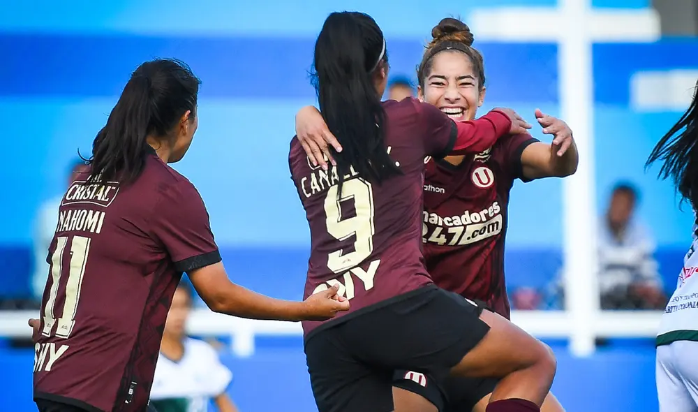 Universitario goleó en la liga femenina y comparte la punta con Alianza Lima. Foto: Universitario Universitario goleó en la liga femenina y comparte la punta con Alianza Lima. Foto: Universitario