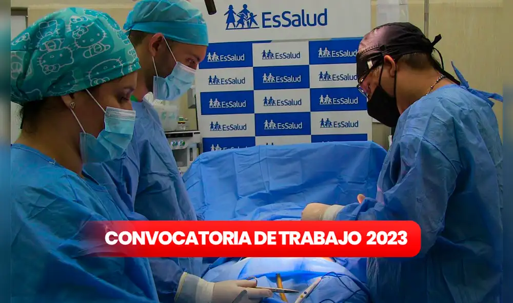 Nueva convocatoria de EsSalud: revisa todos los detalles de esta oferta laboral. Foto: composición Lr/EsSalud Nueva convocatoria de EsSalud: revisa todos los detalles de esta oferta laboral. Foto: composición Lr/EsSalud