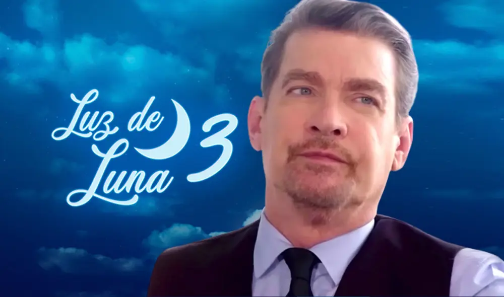 Sebastián Ligarde interpretar a Adán Cruces en “Luz de luna 3”. Foto: composición LR/captura América TV