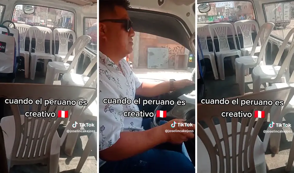 El video que muestra el interior del vehículo sumó miles de reproducciones en TikTok. Foto: composición LR/captura de TikTok/@Joselincakejoss El video que muestra el interior del vehículo sumó miles de reproducciones en TikTok. Foto: composición LR/captura de TikTok/@Joselincakejoss
