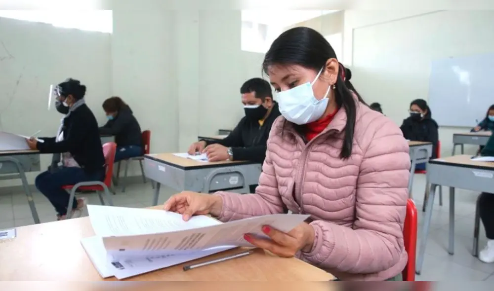 El Ascenso Docente fue programado por las movilizaciones sociales en contra de la presidente Dina Boluarte. Foto: difusión