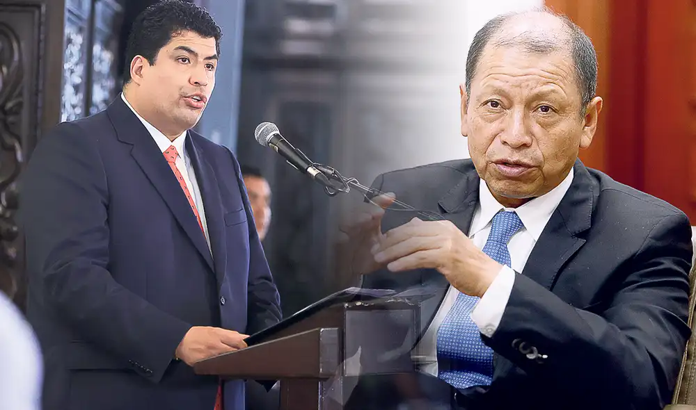 Varela, titular de Trabajo, niega haber plagiado y descarta renuncia. Por su parte, Maurate, apenas llegó al cargo y se le ha pasado respondiendo denuncias. Foto: composición LR Varela, titular de Trabajo, niega haber plagiado y descarta renuncia. Por su parte, Maurate, apenas llegó al cargo y se le ha pasado respondiendo denuncias. Foto: composición LR