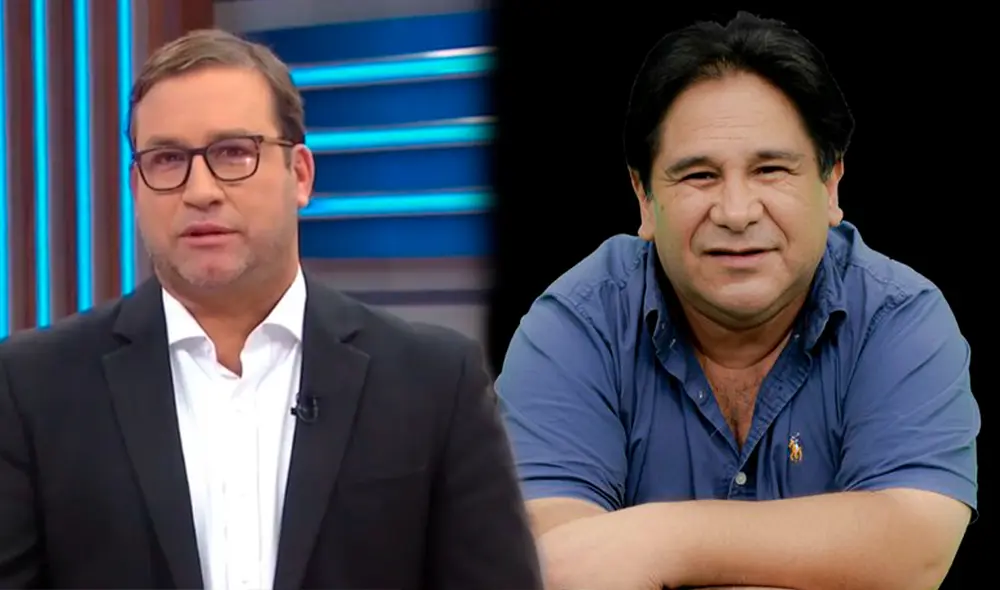 René Gastelumendi trabajó con Luis Miranda en "Panorama" y "Cuarto poder". Foto: composición/captura ATV/captura América TV René Gastelumendi trabajó con Luis Miranda en "Panorama" y "Cuarto poder". Foto: composición/captura ATV/captura América TV
