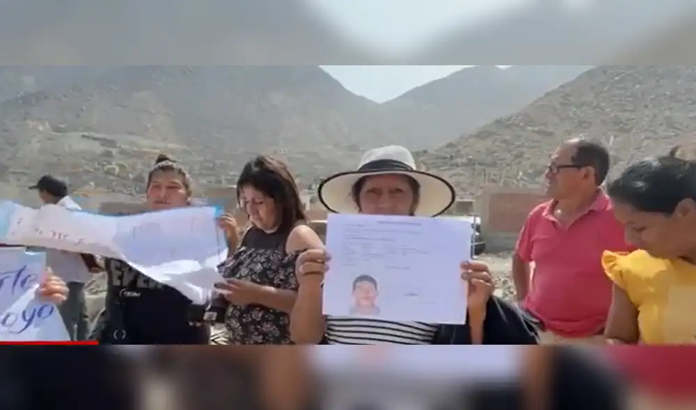 Minero fue enterrado vivo mientras trabajaba. Foto: captura/América TV - Video: América TV Minero fue enterrado vivo mientras trabajaba. Foto: captura/América TV - Video: América TV