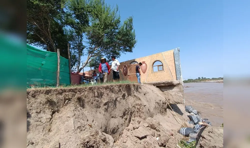 Pobladores se encuentran preocupados por futuros desbordes. Foto y video: Rosa Quincho / URPI-La República