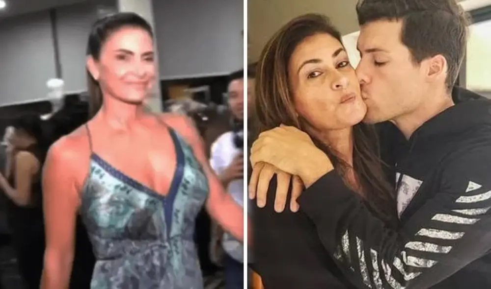 Verónica Acosta fue entrevistada por "Mande quien mande" tras su debut en las pasarelas. Foto: composición LR/América TV - Video: América TV