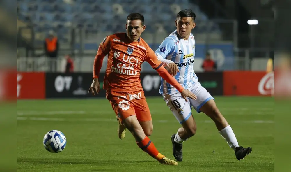 César Vallejo vs. Magallanes empataron en el estadio El Teniente por Copa Sudamericana. Foto: EFE