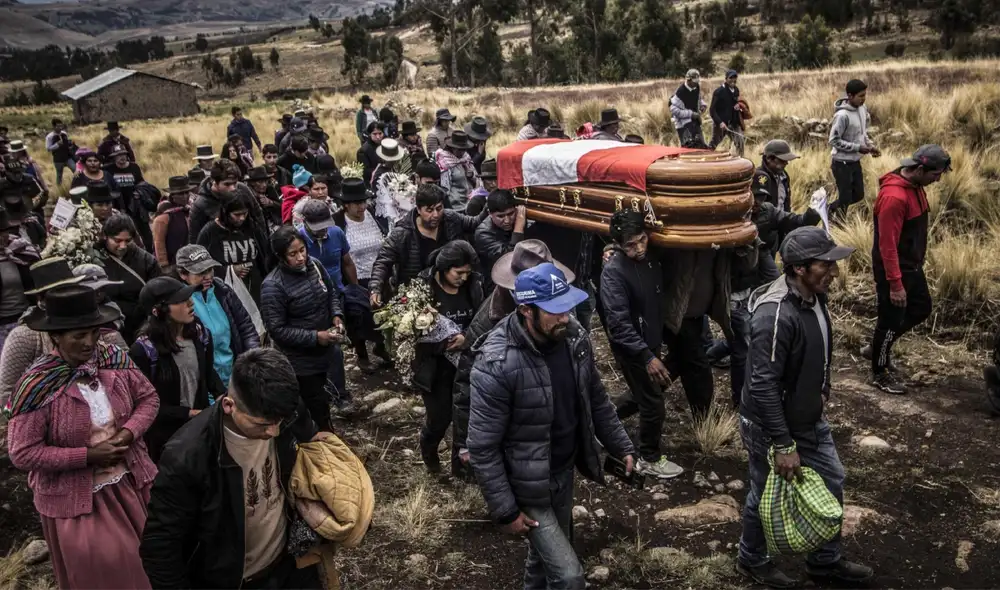 Desde el comienzo de las marchas contra Boluarte Zegarra, han fenecido más de media centena de peruanos. Foto: Wilber Huacasi/La República
