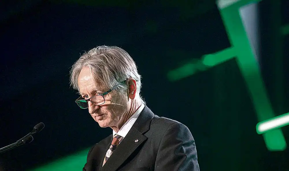 Estamos advertidos. Geoffrey Hinton renunció a Google para no preocuparse de si sus declaraciones afectan a la empresa. Foto: difusión