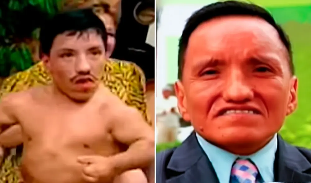 Alex Sotomayor, apodado 'Uchita', también formó parte del elenco de "Risas de América". Foto: composición LR/capturas de YouTube