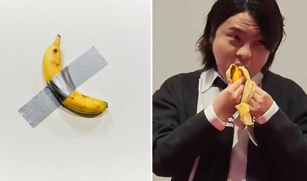 La obra de arte estaba valorizada en 120.000 dólares. Foto: composición LR/CNN Chile - Video: CNN Chile