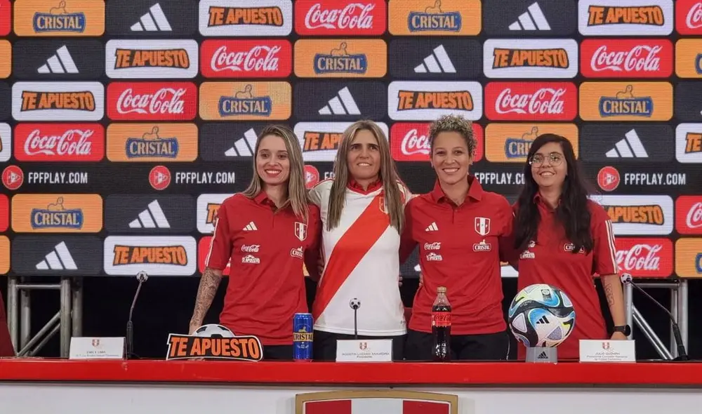 Emily Lima fue presentada oficialmente como nueva estratega de la Blanquirroja. Foto: La República/Omar Coca Emily Lima fue presentada oficialmente como nueva estratega de la Blanquirroja. Foto: La República/Omar Coca