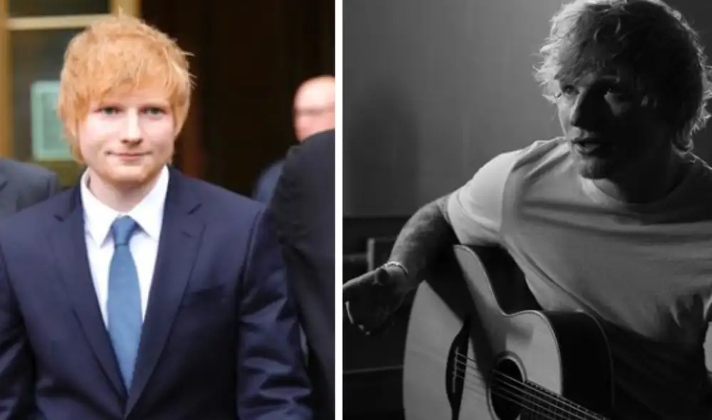 Ed Sheeran no iría más en la música de declarársele culpable. Foto: Composición LR/ AFP / teddysphotos / instagram Ed Sheeran no iría más en la música de declarársele culpable. Foto: Composición LR/ AFP / teddysphotos / instagram