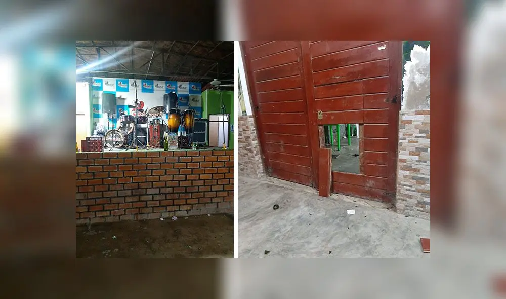 Los comensales vivieron momentos de pánico en el local. Foto: Radio RSD