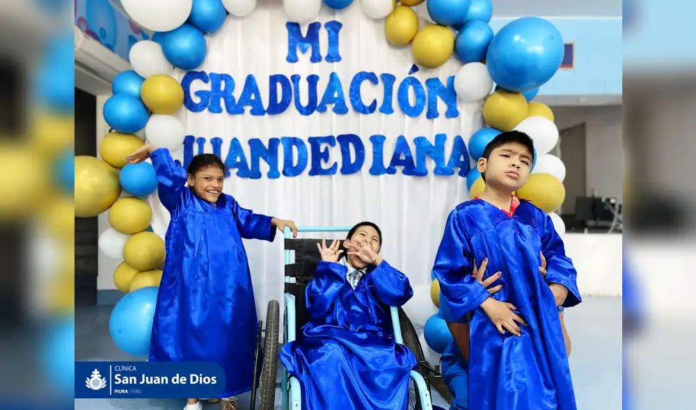 Un total de tres asistidos fueron parte de la ceremonia. Foto: Clínica San Juan de Dios