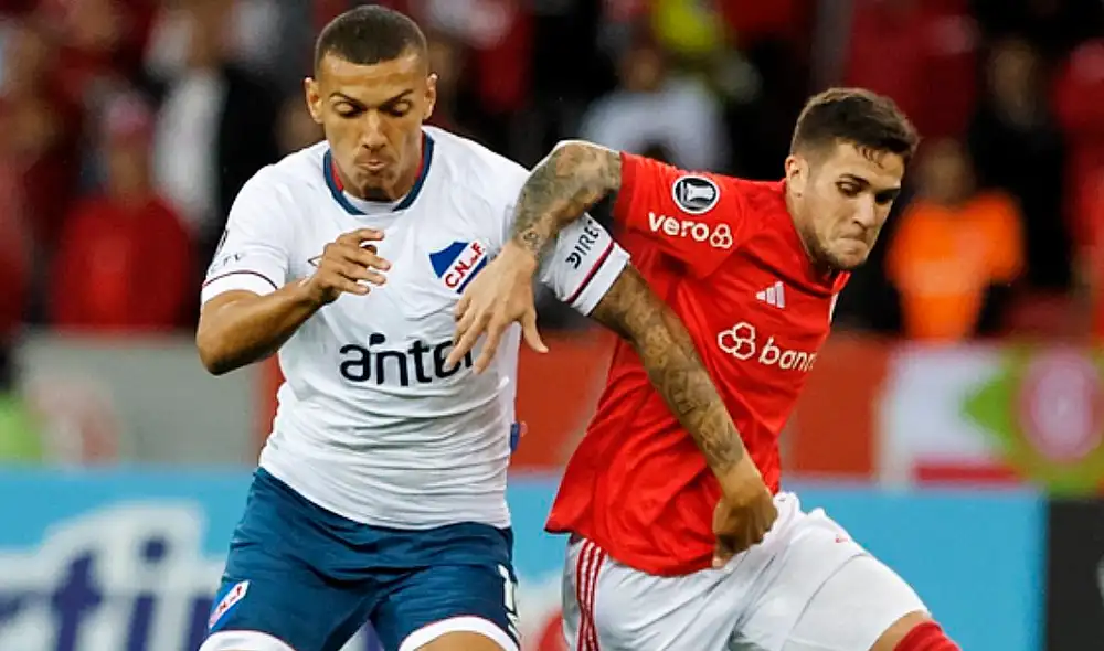 Nacional robó un empate en Brasil y sigue como líder del grupo B de la Copa Libertadores. Foto: Twitter Nacional