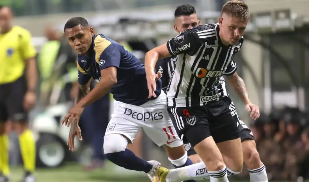 Los blanquiazules enfrentaron a los galos por la Copa Libertadores. Foto: EFE